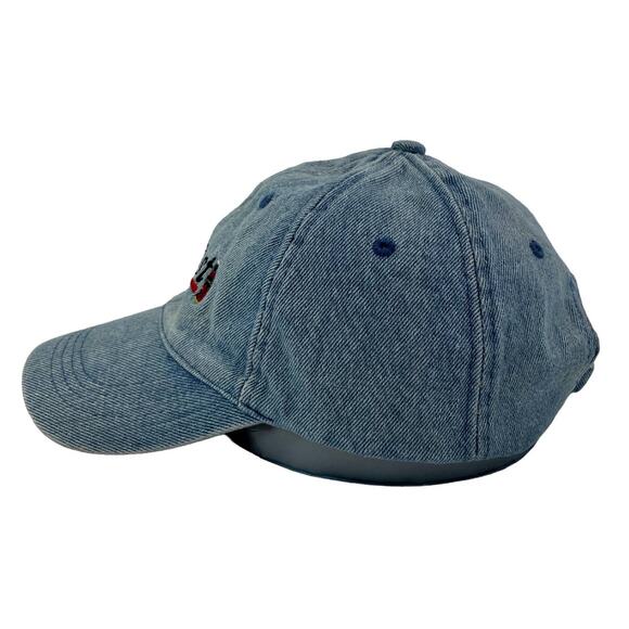 Vintage Southeast McDonalds Coca-Cola Coke Denim Otto Cap Hat Adjustable - Picture 2 of 6